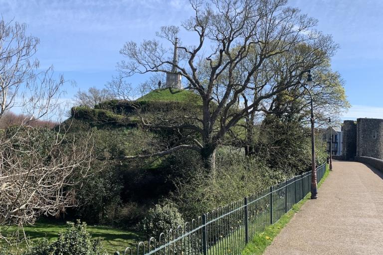 Dane John Gardens and city wall
