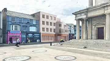 Artist's impression of revamped Central Parade