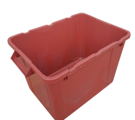 Red recycling box